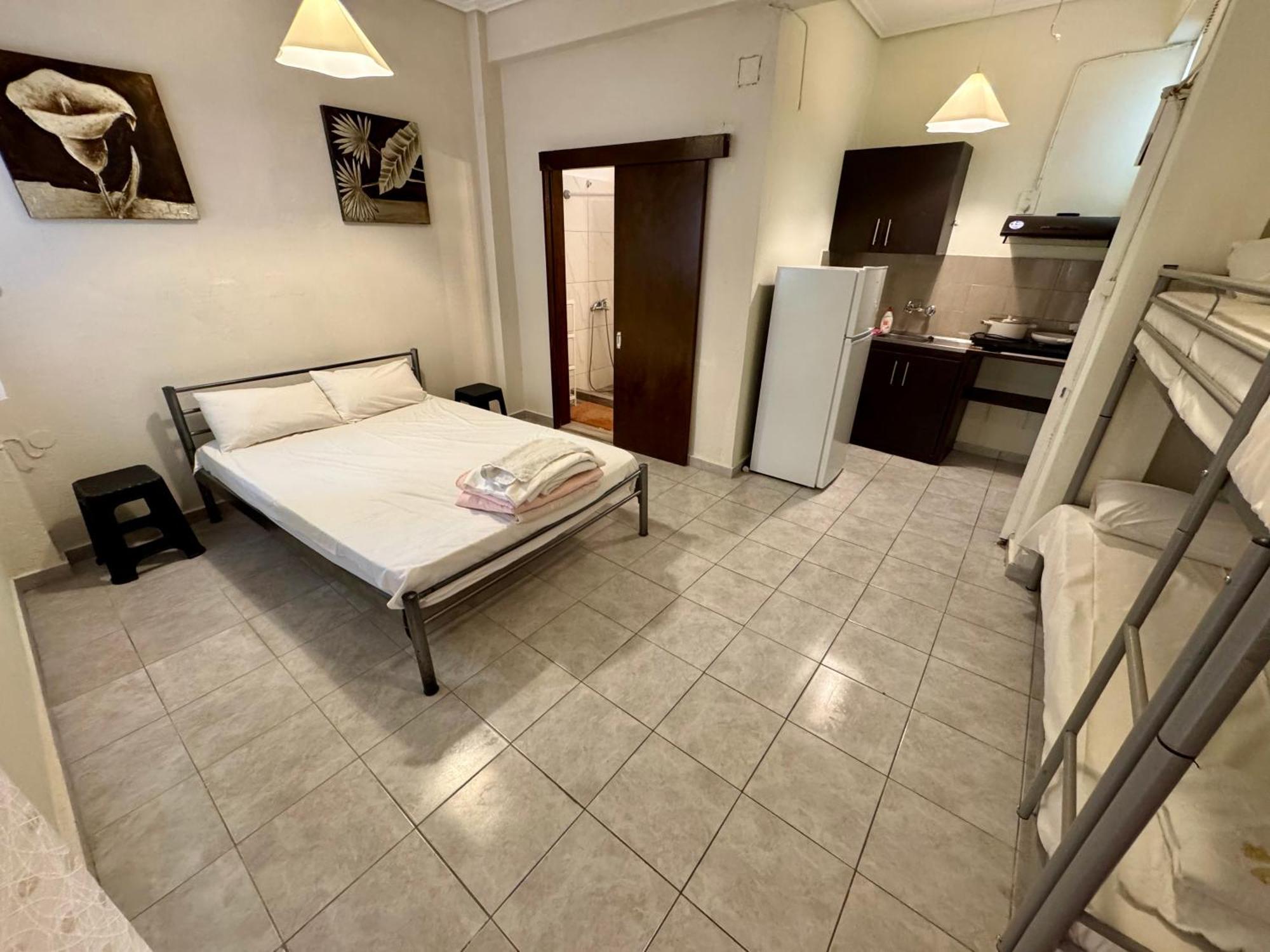Seaside Apartments & Rooms Kampouri Sztómio Kültér fotó